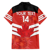 Custom Canada Soccer Hawaiian Shirt Summer 2024 Go Champions Canucks - Wonder Print Shop