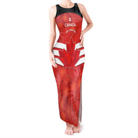 Custom Canada Soccer Tank Maxi Dress Summer 2024 Go Champions Canucks - Wonder Print Shop