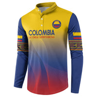Custom Colombia Football Button Sweatshirt Summer 2024 Las Chicas Superpoderosas - Wonder Print Shop