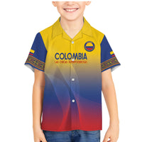 Custom Colombia Football Family Matching Mermaid Dress and Hawaiian Shirt Summer 2024 Las Chicas Superpoderosas - Wonder Print Shop