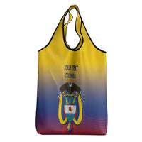 Custom Colombia Football Grocery Bag Summer 2024 Olympic Las Chicas Superpoderosas