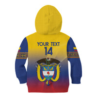 Custom Colombia Football Kid Hoodie Summer 2024 Las Chicas Superpoderosas - Wonder Print Shop