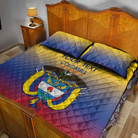 Custom Colombia Football Quilt Bed Set Summer 2024 Las Chicas Superpoderosas - Wonder Print Shop