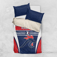 Custom France Football Bedding Set Summer 2024 Les Bleues - Wonder Print Shop