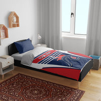 Custom France Football Bedding Set Summer 2024 Les Bleues - Wonder Print Shop