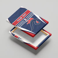 Custom France Football Canvas Wall Art Summer 2024 Les Bleues - Wonder Print Shop