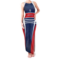 Custom France Football Family Matching Tank Maxi Dress and Hawaiian Shirt Summer 2024 Les Bleues - Wonder Print Shop