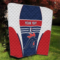 Custom France Football Quilt Summer 2024 Les Bleues - Wonder Print Shop