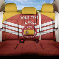 Custom Spain Football Back Car Seat Cover Summer 2024 La Roja - Wonder Print Shop