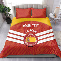 Custom Spain Football Bedding Set Summer 2024 La Roja - Wonder Print Shop