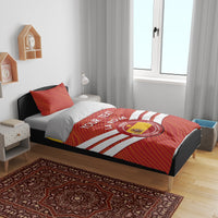 Custom Spain Football Bedding Set Summer 2024 La Roja - Wonder Print Shop