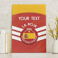 Custom Spain Football Canvas Wall Art Summer 2024 La Roja - Wonder Print Shop