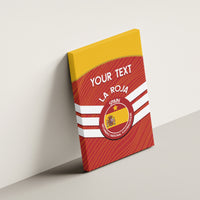 Custom Spain Football Canvas Wall Art Summer 2024 La Roja - Wonder Print Shop
