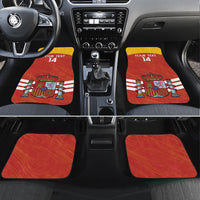 Custom Spain Football Car Mats Summer 2024 La Roja - Wonder Print Shop