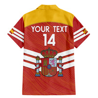 Custom Spain Football Family Matching Mermaid Dress and Hawaiian Shirt Summer 2024 La Roja - Wonder Print Shop