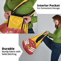 Custom Spain Football Grocery Bag Summer 2024 Olympic La Roja