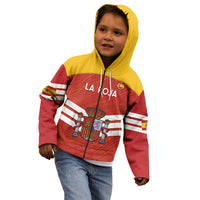 Custom Spain Football Kid Hoodie Summer 2024 La Roja - Wonder Print Shop