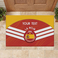 Custom Spain Football Rubber Doormat Summer 2024 La Roja - Wonder Print Shop