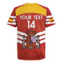 Custom Spain Football Rugby Jersey Summer 2024 La Roja - Wonder Print Shop