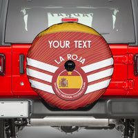 Custom Spain Football Spare Tire Cover Summer 2024 La Roja - Wonder Print Shop