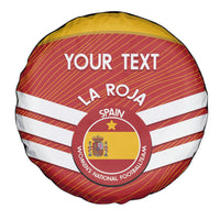 Custom Spain Football Spare Tire Cover Summer 2024 La Roja - Wonder Print Shop