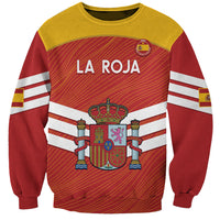 Custom Spain Football Sweatshirt Summer 2024 La Roja - Wonder Print Shop