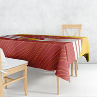Custom Spain Football Tablecloth Summer 2024 La Roja - Wonder Print Shop