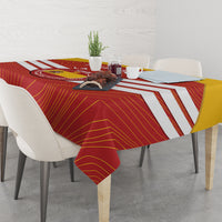 Custom Spain Football Tablecloth Summer 2024 La Roja - Wonder Print Shop