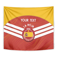 Custom Spain Football Tapestry Summer 2024 La Roja - Wonder Print Shop