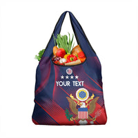 Custom United States Soccer Grocery Bag Summer 2024 Olympic Go USA