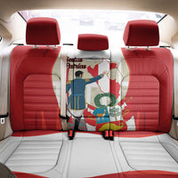Peru Independence Day Back Car Seat Cover Jose de San Martin Fiestas Patrias