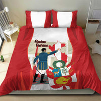 Peru Independence Day Bedding Set Jose de San Martin Fiestas Patrias