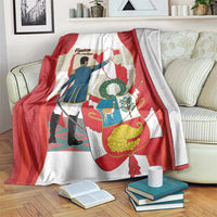 Peru Independence Day Blanket Jose de San Martin Fiestas Patrias
