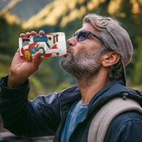 Peru Independence Day 4 in 1 Can Cooler Tumbler Jose de San Martin Fiestas Patrias