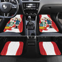 Peru Independence Day Car Mats Jose de San Martin Fiestas Patrias