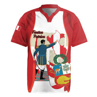 Peru Independence Day Rugby Jersey Jose de San Martin Fiestas Patrias