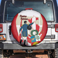 Peru Independence Day Spare Tire Cover Jose de San Martin Fiestas Patrias