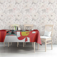 Peru Independence Day Tablecloth Jose de San Martin Fiestas Patrias