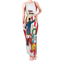 Peru Independence Day Tank Maxi Dress Jose de San Martin Fiestas Patrias