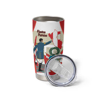 Peru Independence Day Tumbler Cup Jose de San Martin Fiestas Patrias