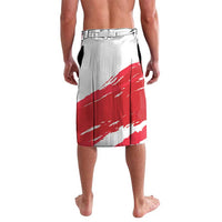 Fiestas Patrias de Peru Lavalava Coat Of Arms With Cute Alpaca Face