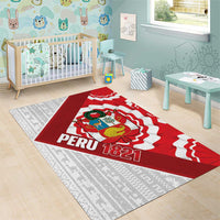 Peru 1821 Proud Area Rug National Day Peruvian Pattern