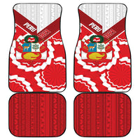 Peru 1821 Proud Car Mats National Day Peruvian Pattern