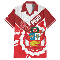 Peru 1821 Proud Hawaiian Shirt National Day Peruvian Pattern