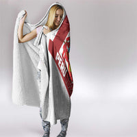 Peru 1821 Proud Hooded Blanket National Day Peruvian Pattern
