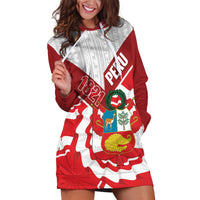 Peru 1821 Proud Hoodie Dress National Day Peruvian Pattern