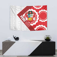 Peru 1821 Proud Tapestry National Day Peruvian Pattern
