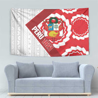 Peru 1821 Proud Tapestry National Day Peruvian Pattern