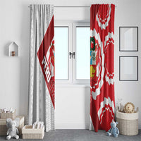 Peru 1821 Proud Window Curtain National Day Peruvian Pattern