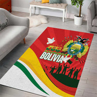 Bolivia Independence Day Area Rug 200 Anos Dia de la Independencia